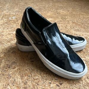 Vans Patent Leather Sneakers